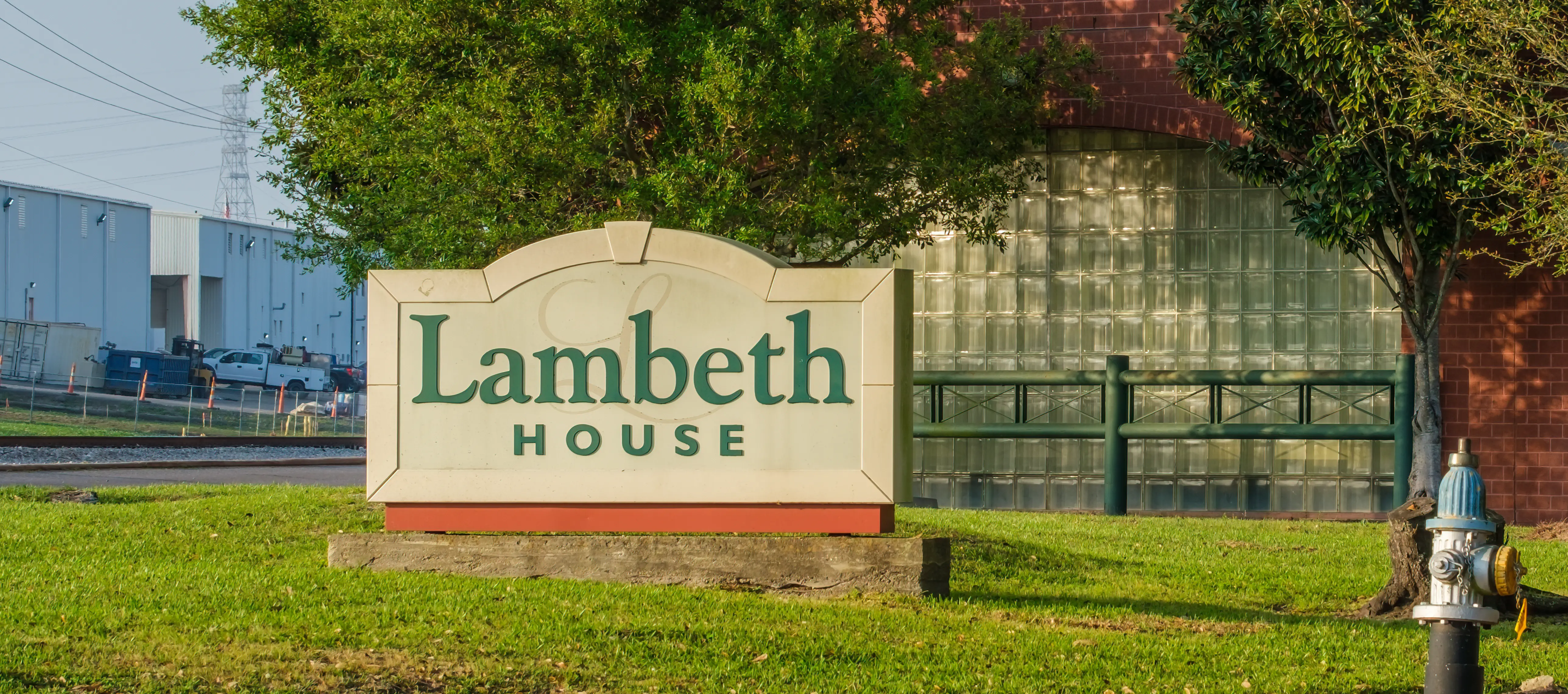 nursing home outdoor monument signage